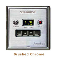 Control Digital de Lujo (Cromo) STEAMIST